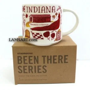Starbucks Indiana Been There Series Ceramic Mug 14 Oz