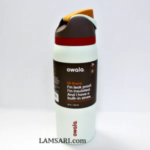 Owala FreeSip Boneyard Stainless Steel Water Bottle 32 Oz with Straw